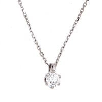 Collar Crivelli Mujer PUNTO LUCE in Oro Diamante 0.30 Ct SI 392-103 - SI 392-103